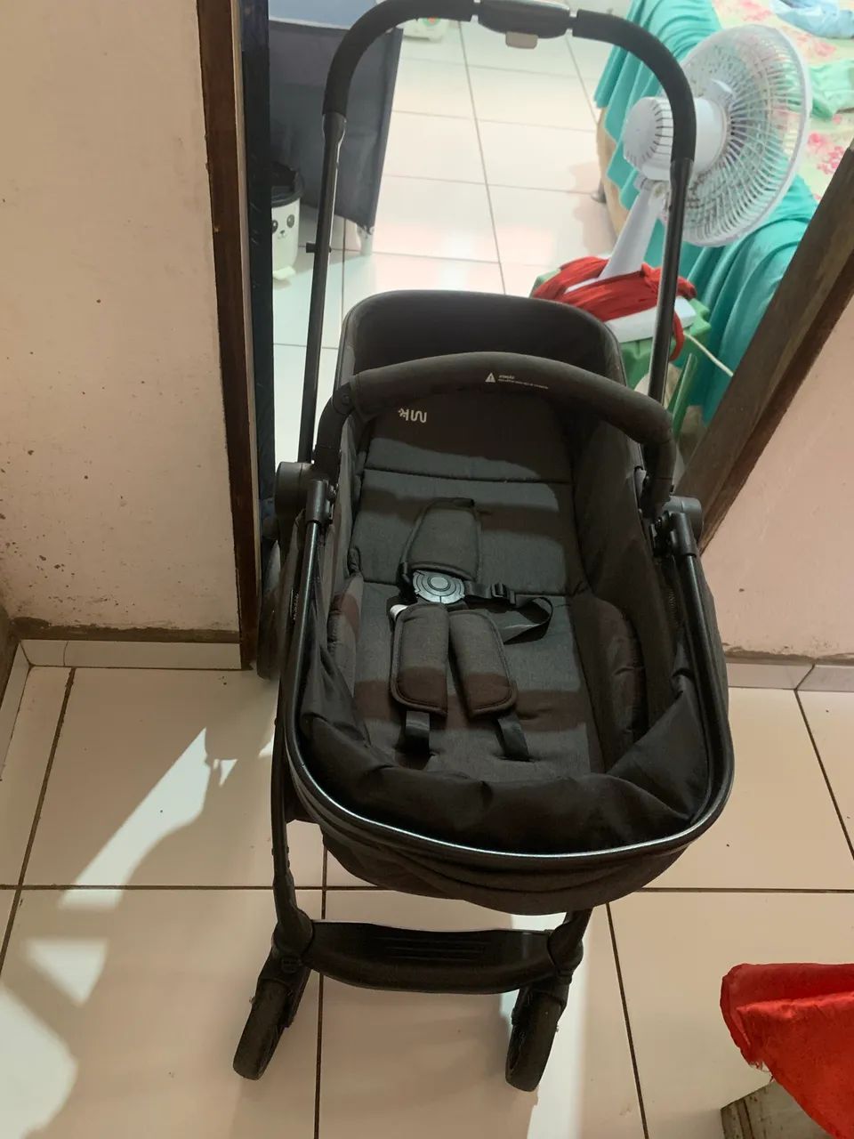 Carrinho de bebê Moises da Multi Kids - Foto 4