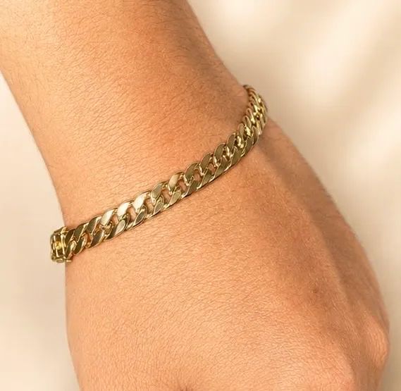 Pulseira Grumet em Ouro 18k 750