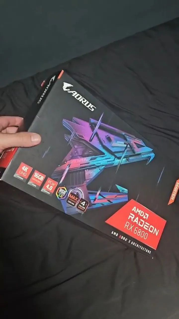 RX 6800 Aorus Master 16GB - Foto 2