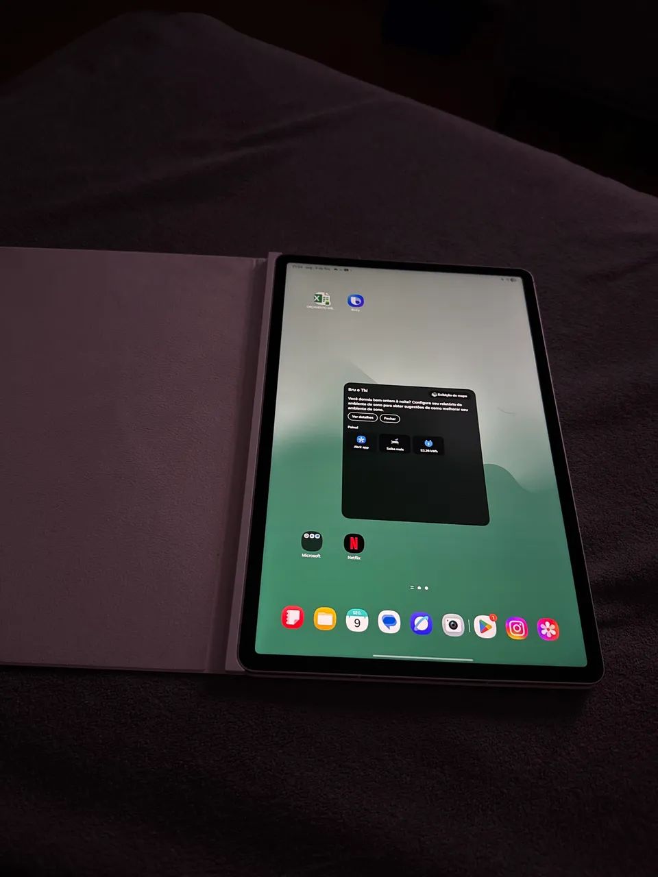 Samsung tablete s10fe +