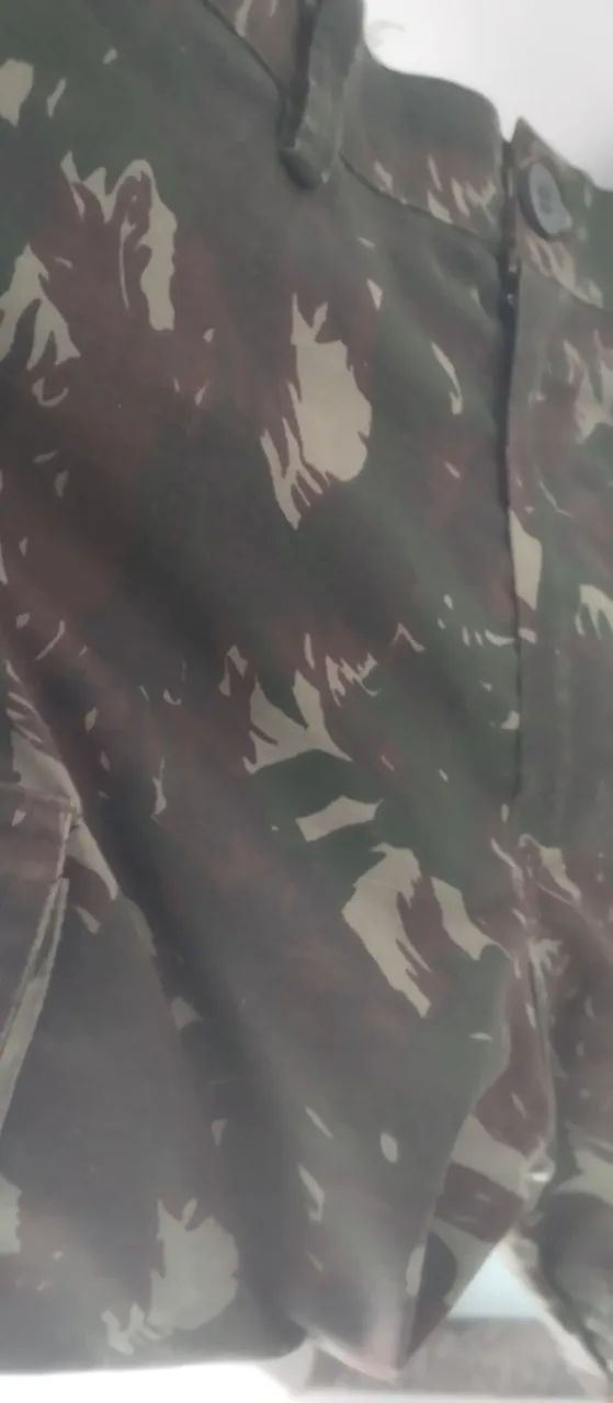 Calça militar rajada infantil  - Foto 3