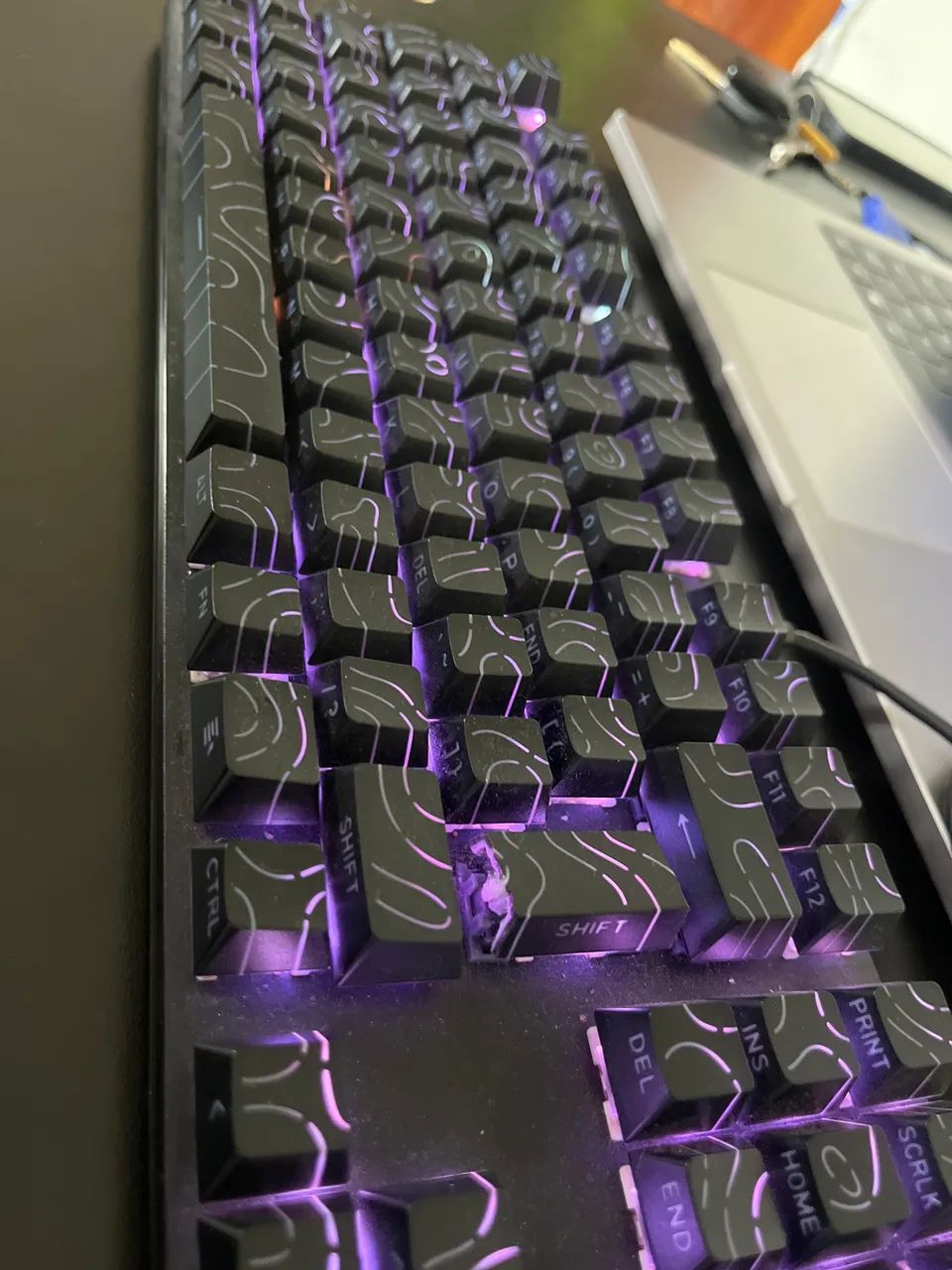 Teclado Mecânico T Dagger Bora c/ Keycaps - Foto 3