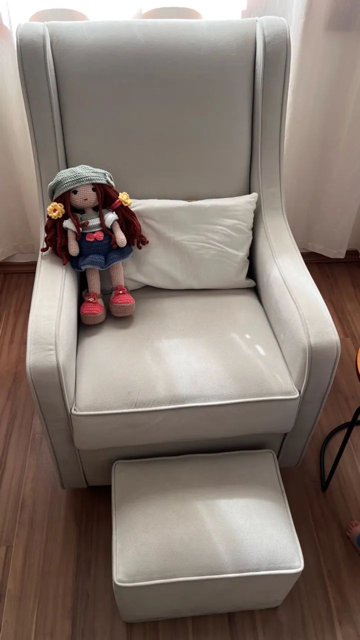 poltrona de balanço de amamentação lilibee  - Foto 3