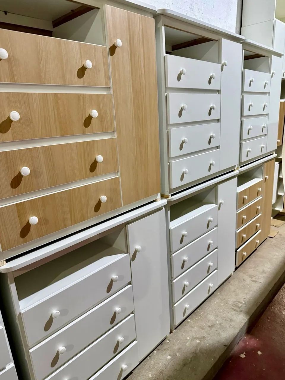 Cômoda Sapateira 4/5 Gavetas MDF  - Foto 2