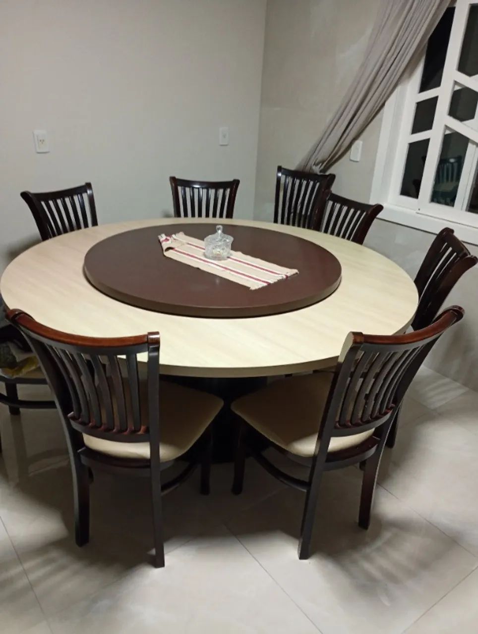 Mesa jantar 8 lugares 