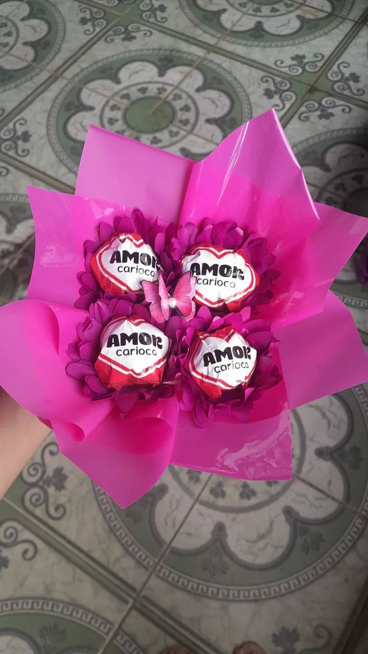 Buquê de chocolates