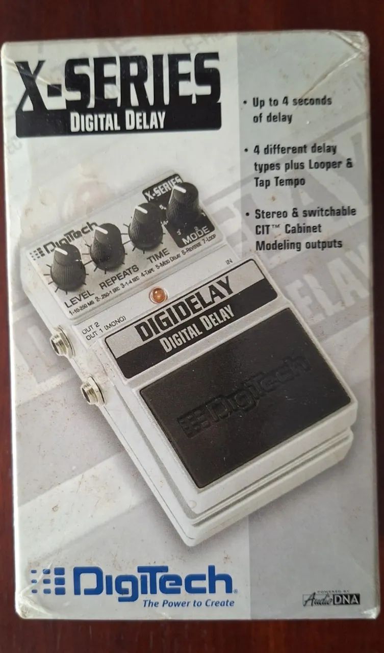 Pedal Digitech Digidelay X-Series (Com Caixa e Manual