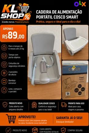 CADEIRINHA DE REFEIÇÃO COSCO