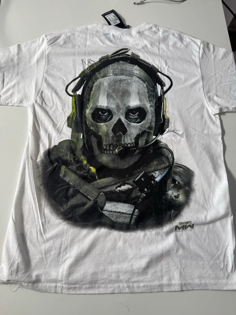 Camiseta primitive X call of duty nova sem uso 