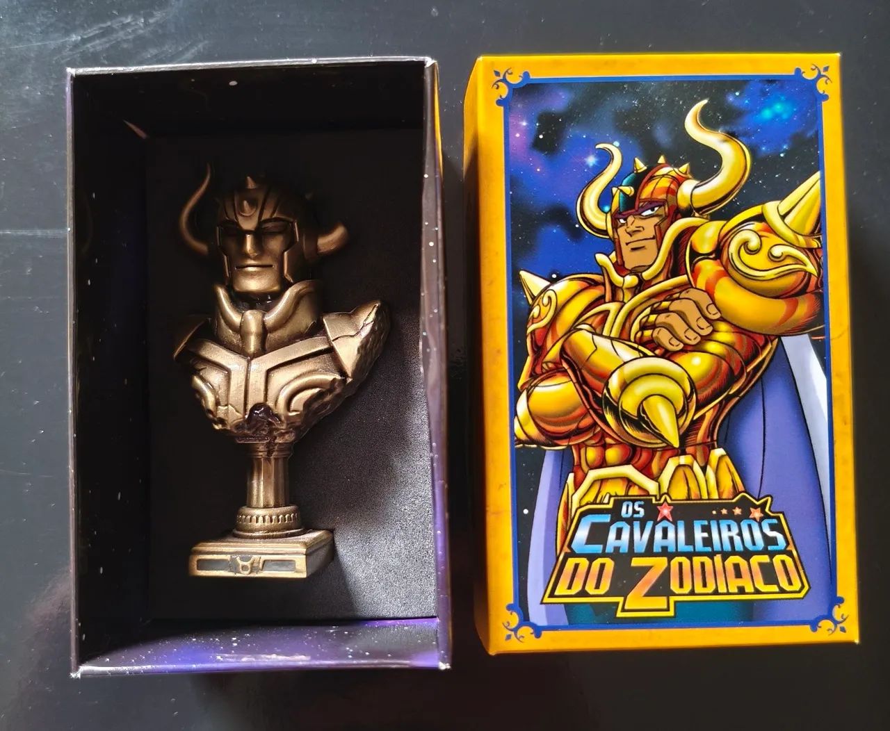 Estátua cavaleiros dos zodíaco Aldebaran de Touro - Foto 4