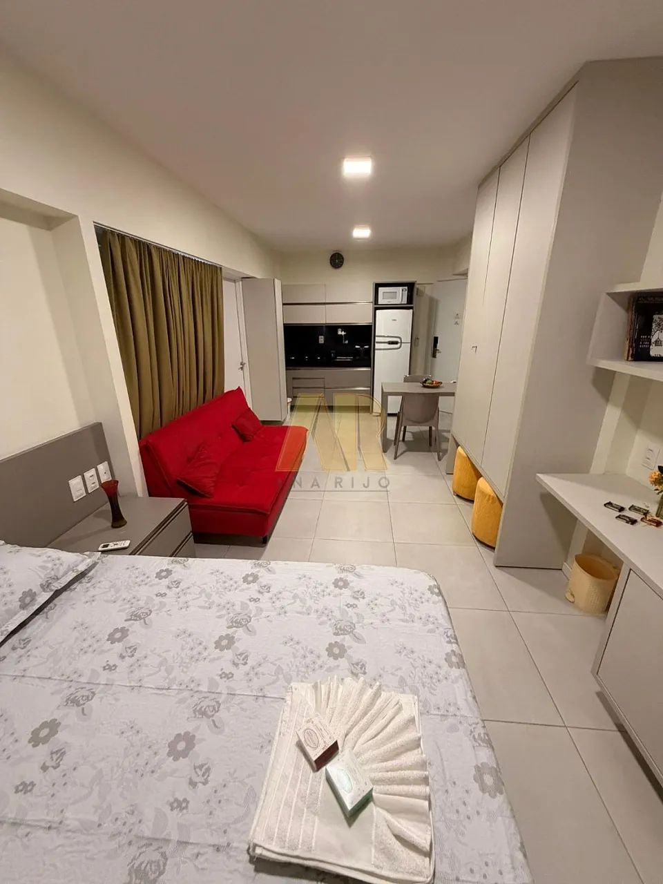 APT TIPO STUDIO MOBILIADO - EDF TIME - PONTA VERDE - Foto 5