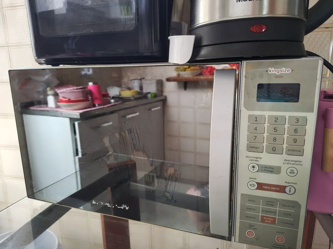 Microondas Brastemp King Size Inox