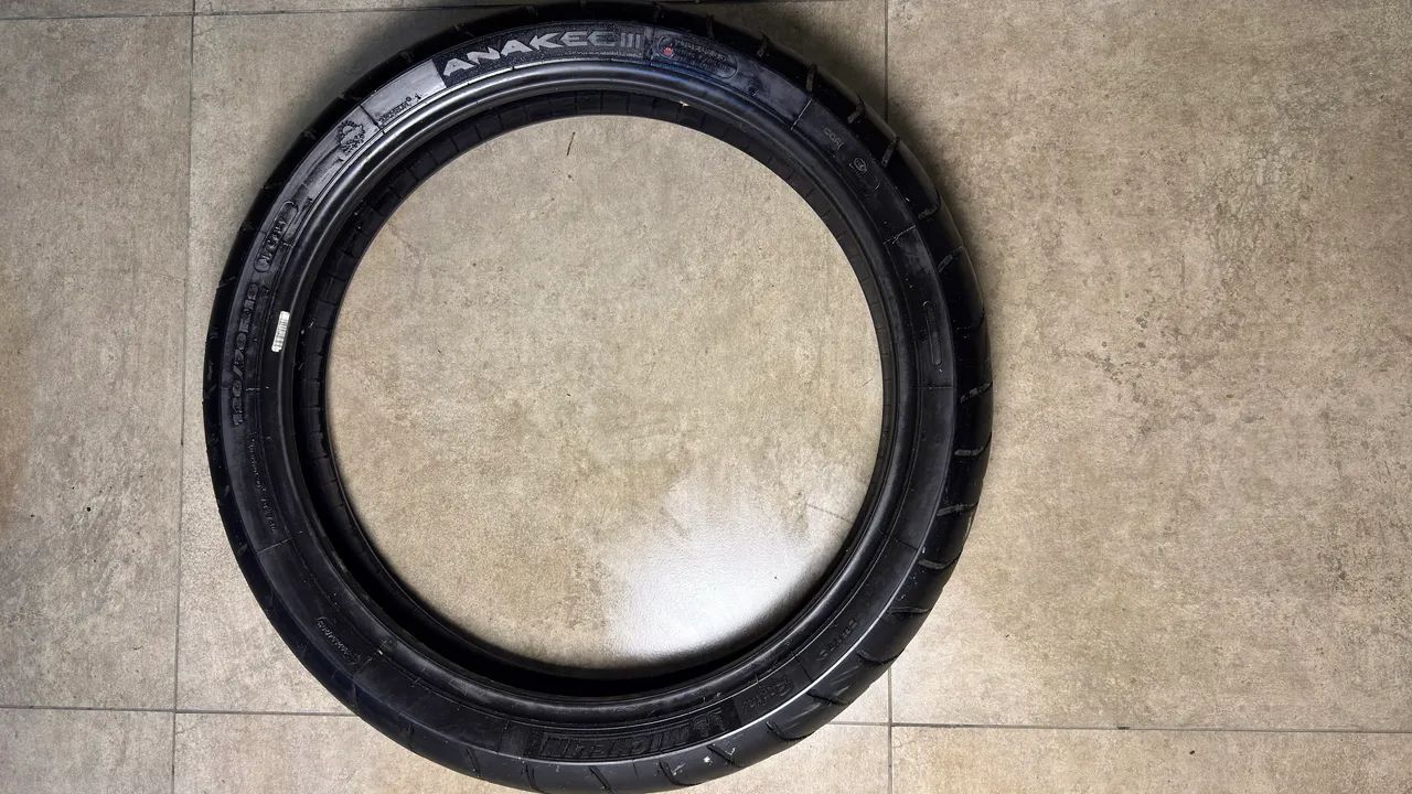 Vendo par Pneus moto meia vida 120/70R19 e 170/60R17 - Foto 5