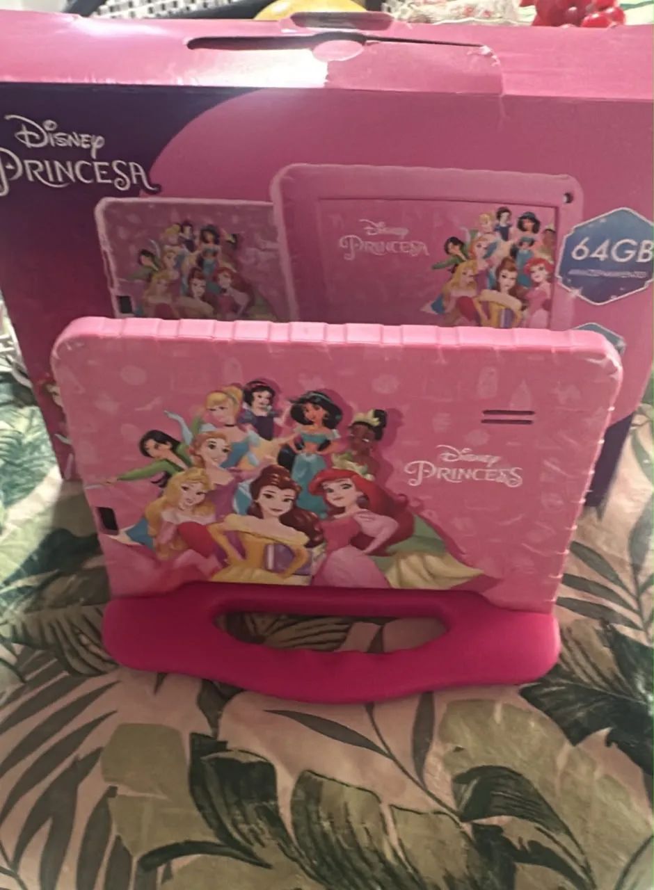Tablet infantil não foi usado e ainda está na garantia