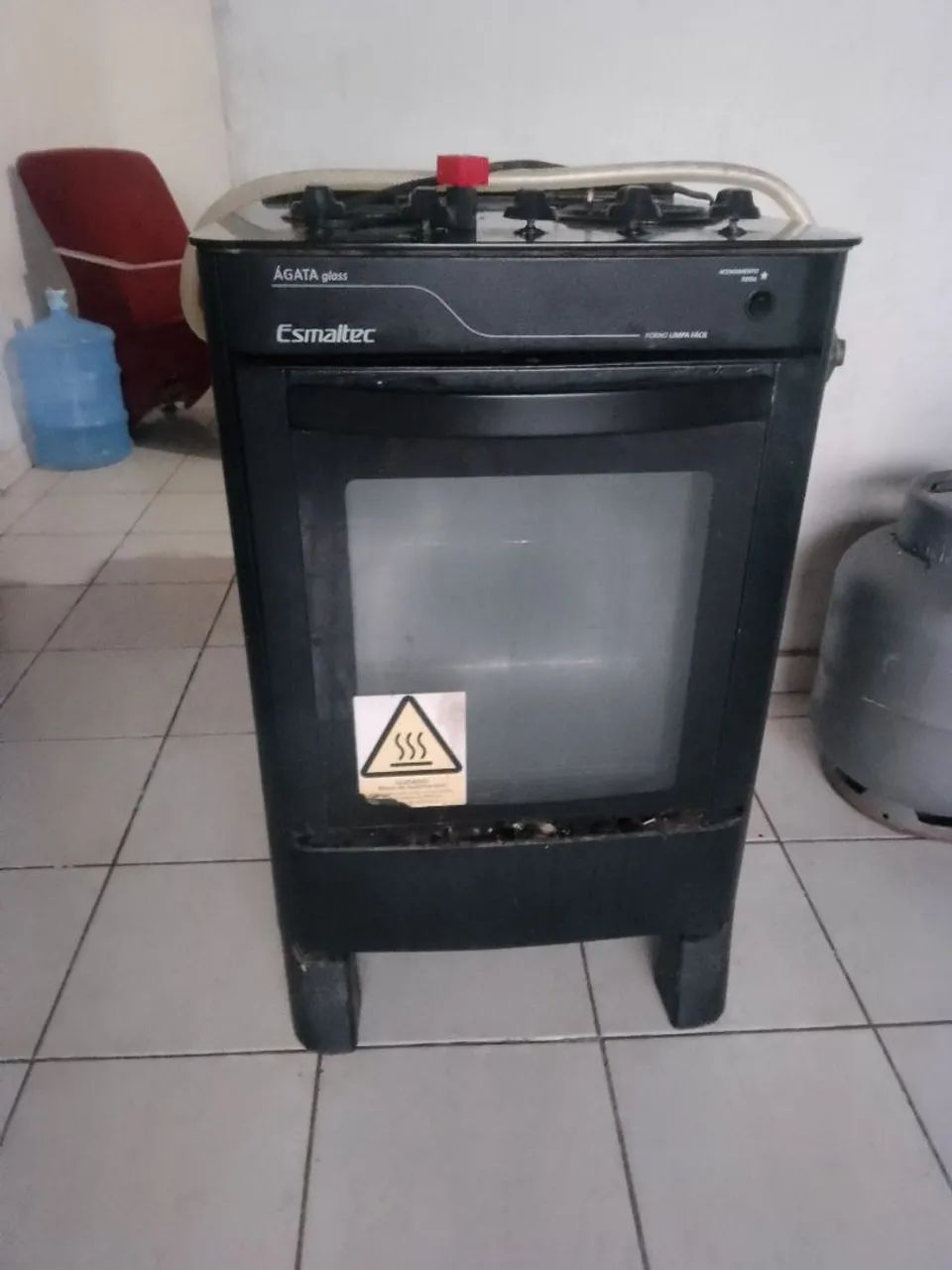Fogão 4 bocas esmaltec automático 
