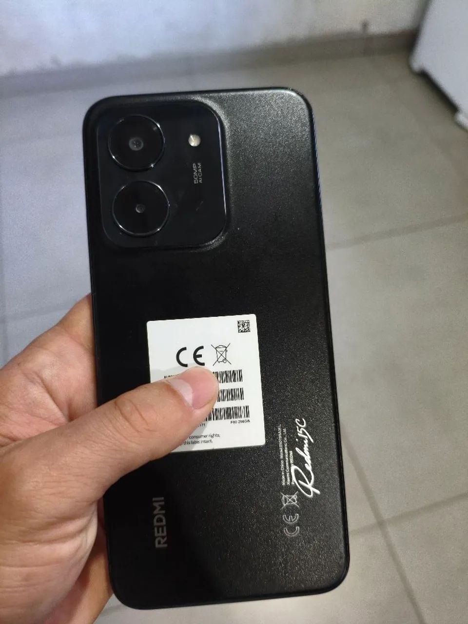 Celular Xiaomi Redmi 15C 256Gb 8Gb RAM Preto - Foto 2