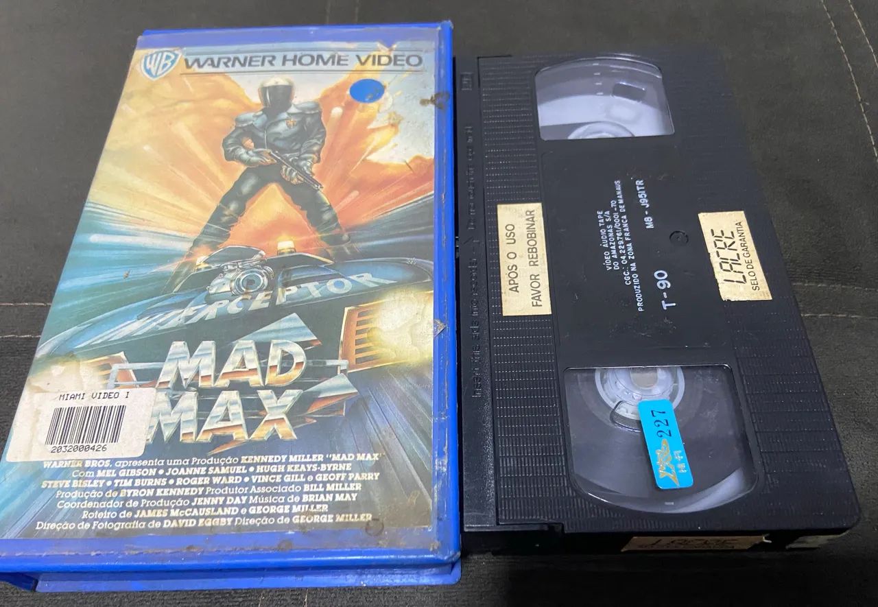 Fita VHS filme Mad Max  - Foto 2