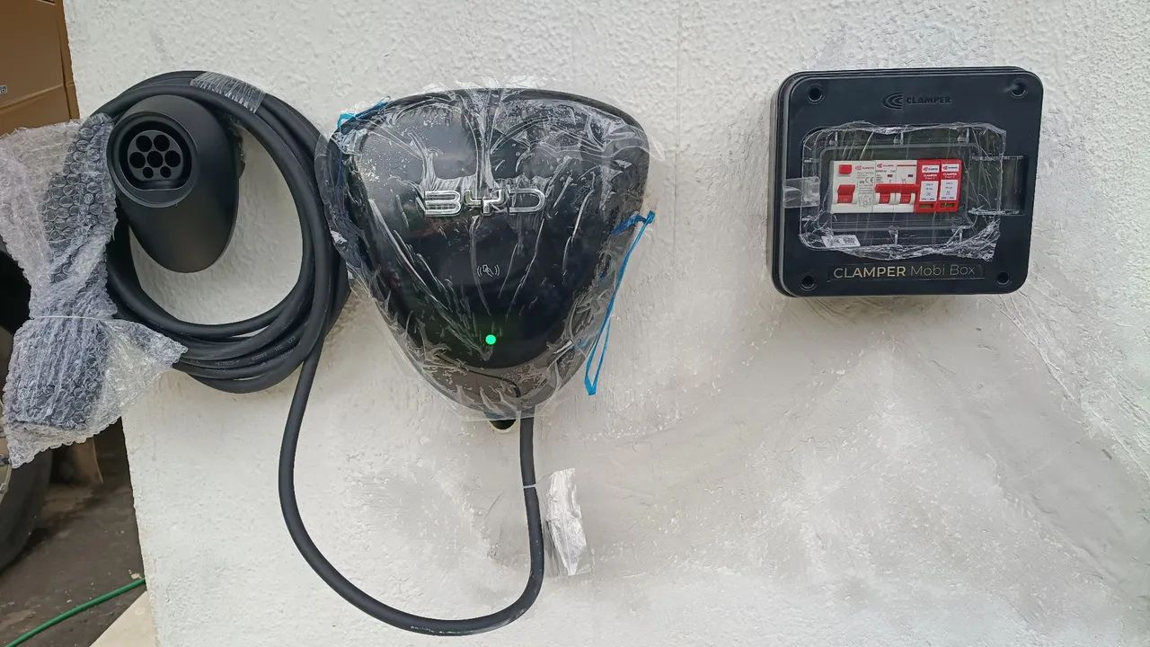 Instalação de carregador pra carro elétrico 