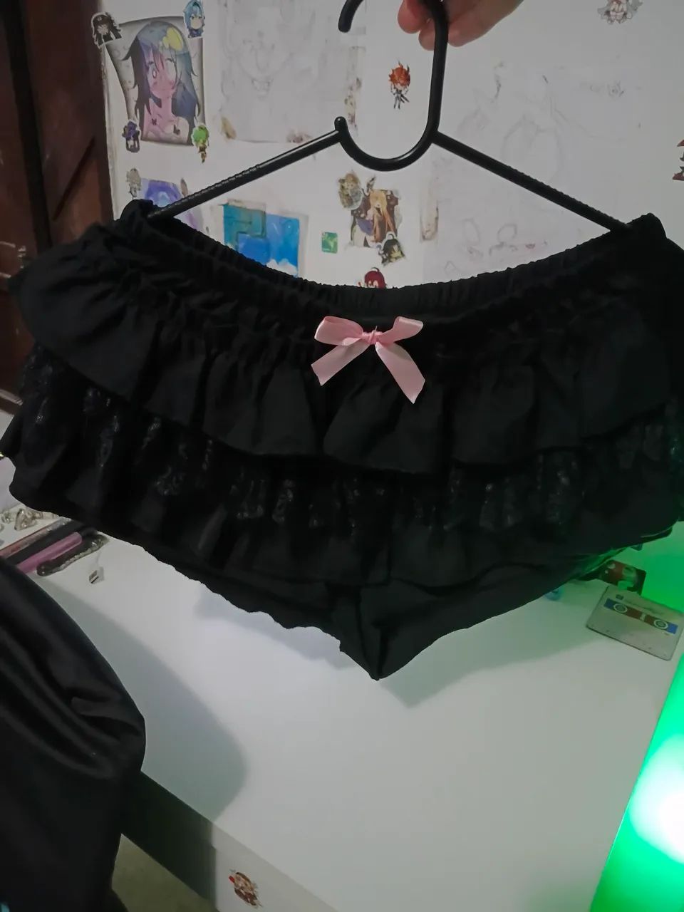 Mini saia y2k + Corrente de coração - Foto 5