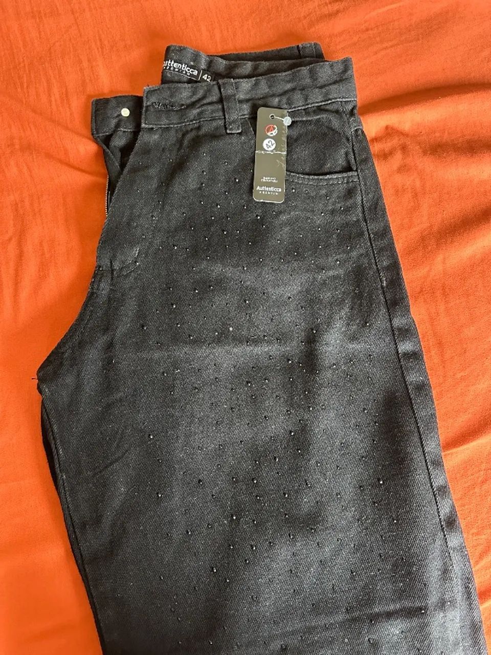 Calça jeans preta 42