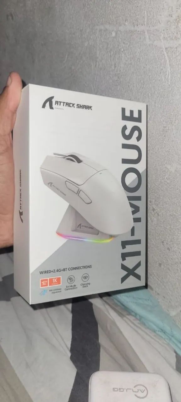 Mouse attack shark NOVO - Foto 3