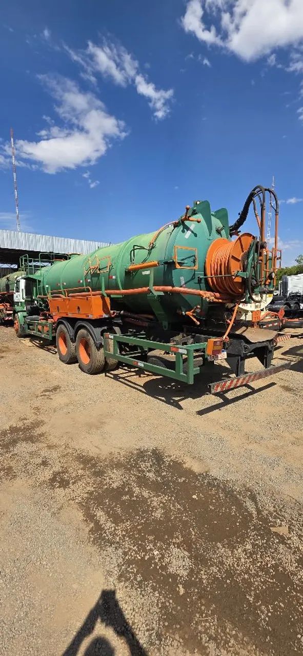 Hidrojato e vácuo caminhão truck VW 14220 - Foto 6