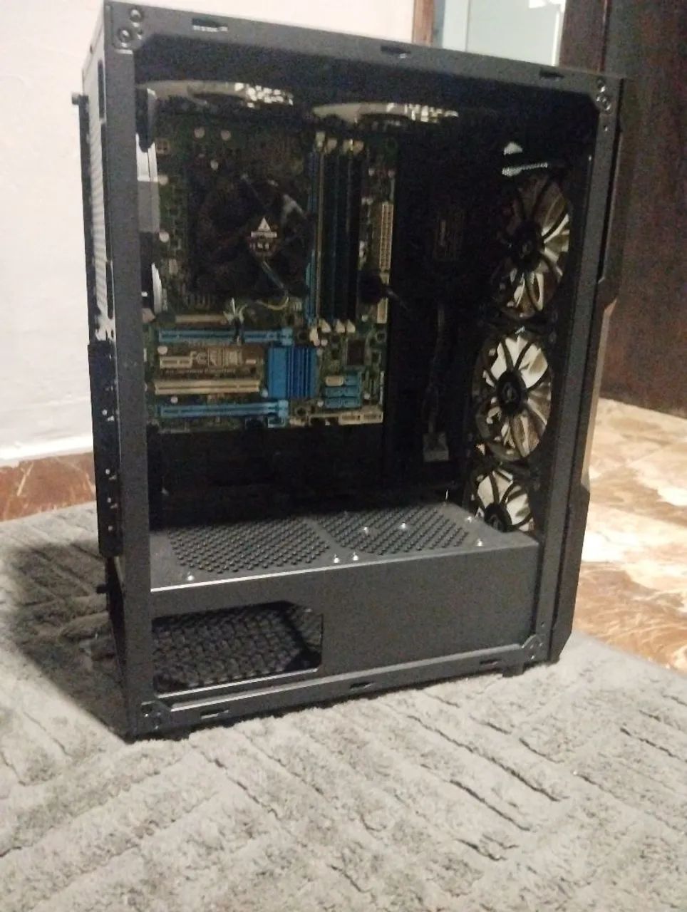 Gabinete gamer com 6 fans - Foto 3