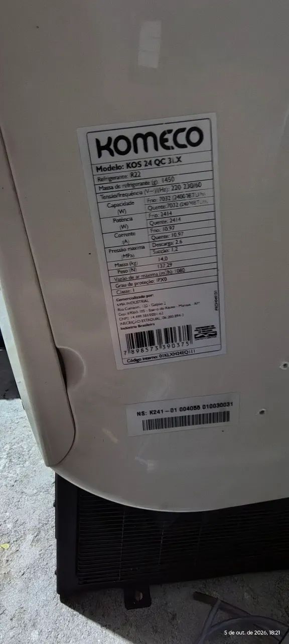 Ar condicionado Komeco  - Foto 3