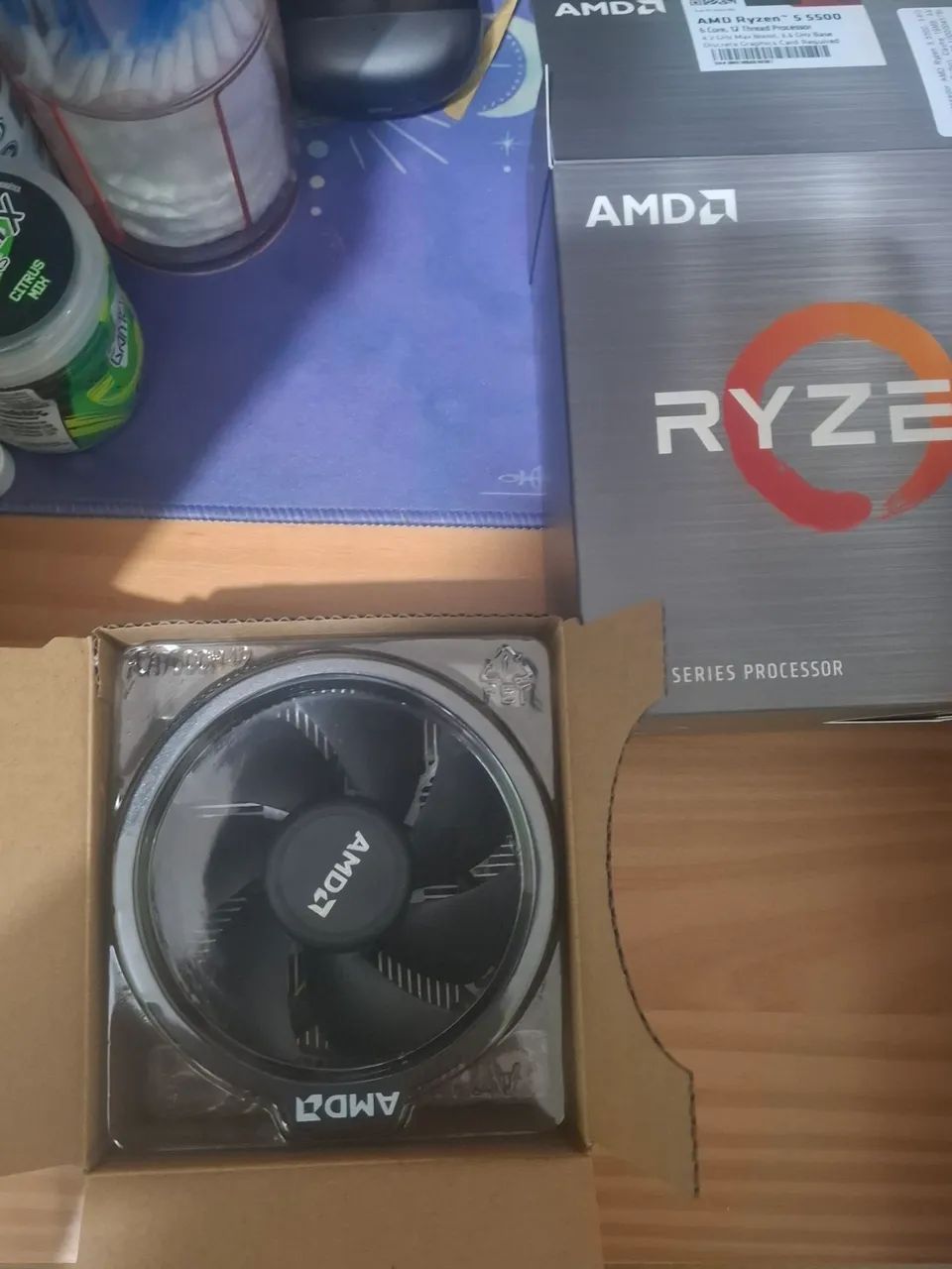 Cooler Amd Wraith Stealth Original - Amd4 e Amd5 - 65w S/led - Foto 4