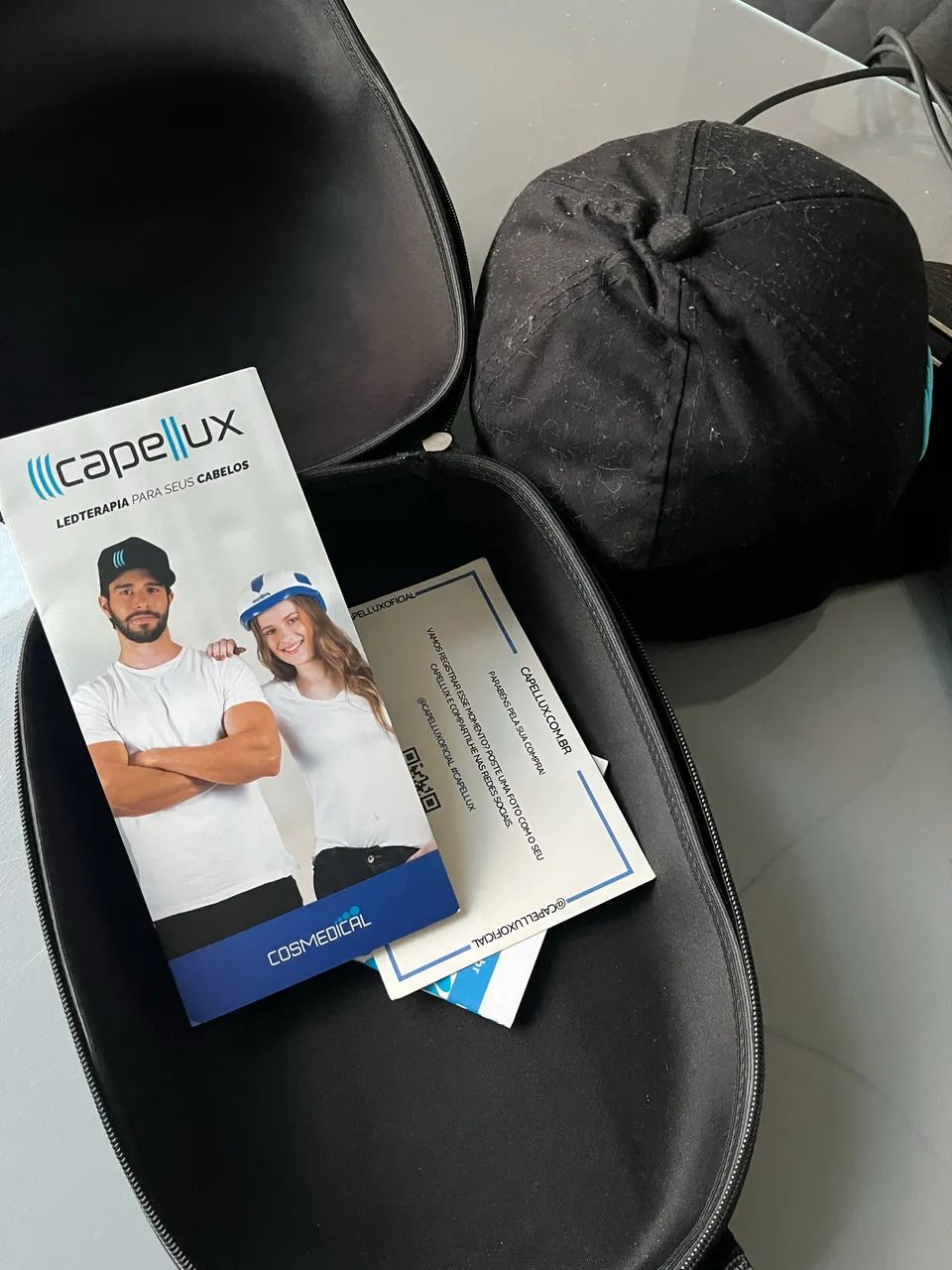 Boné Capellux para tratamento de cabelo  - Foto 3