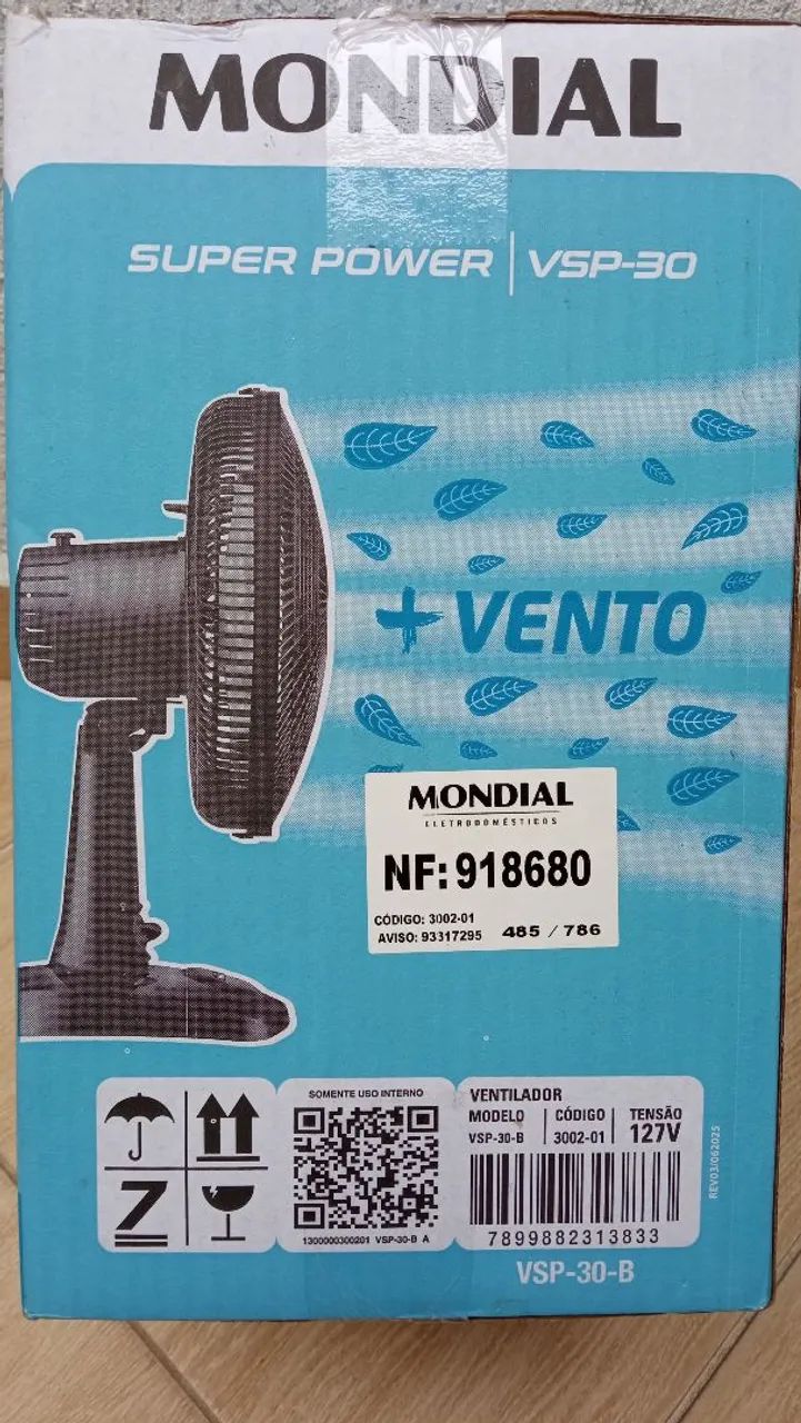 Ventilador de mesa - Foto 3