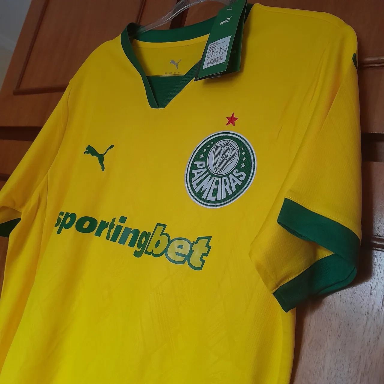 Camisa Palmeiras Amarela - Foto 3