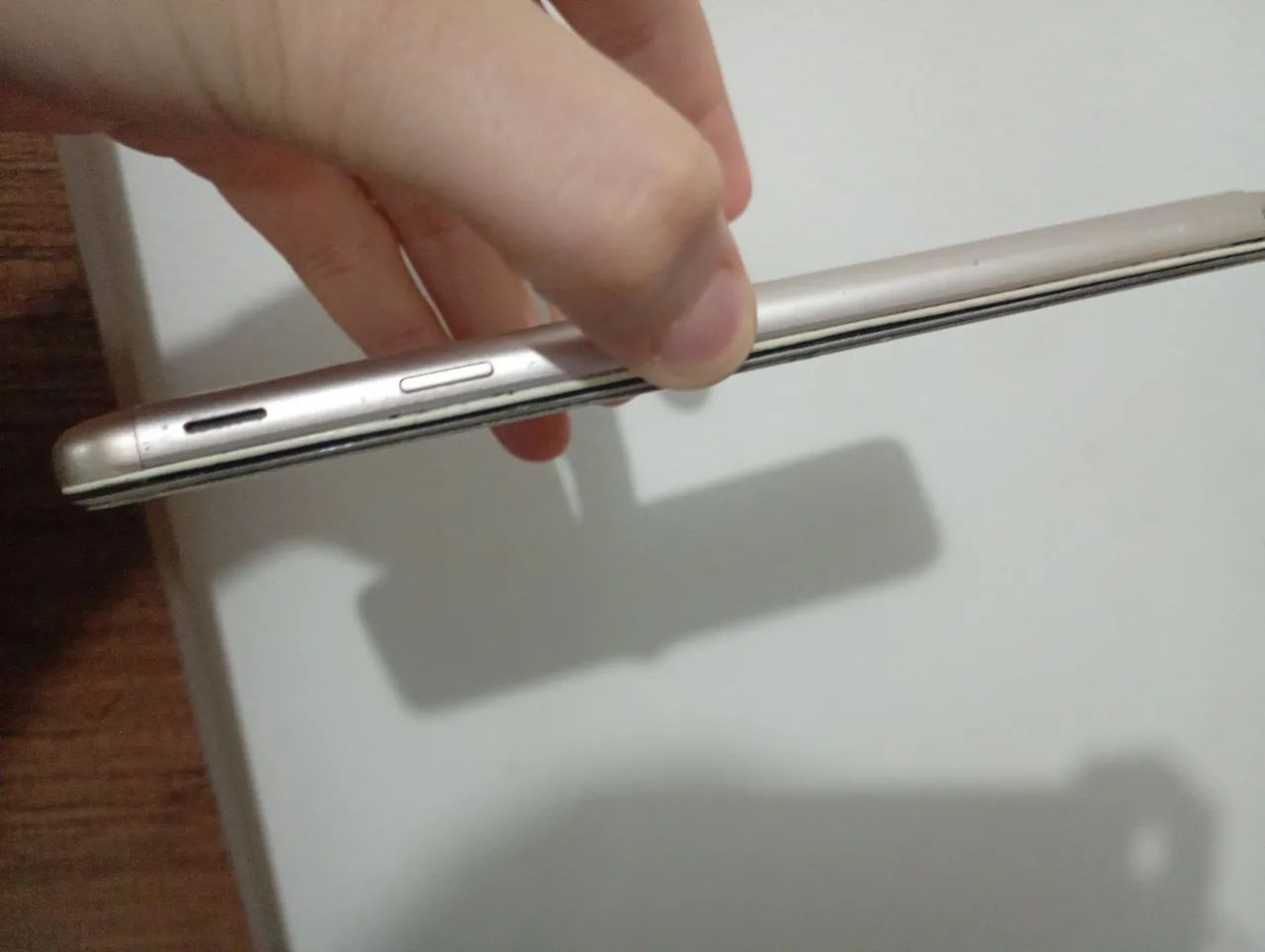 Sucata Samsung J7 Prime - Placa Mãe Viva (Vibrando ao Ligar)