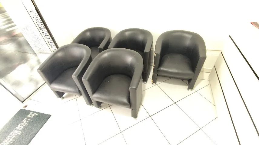 Poltronas pretas - Foto 2
