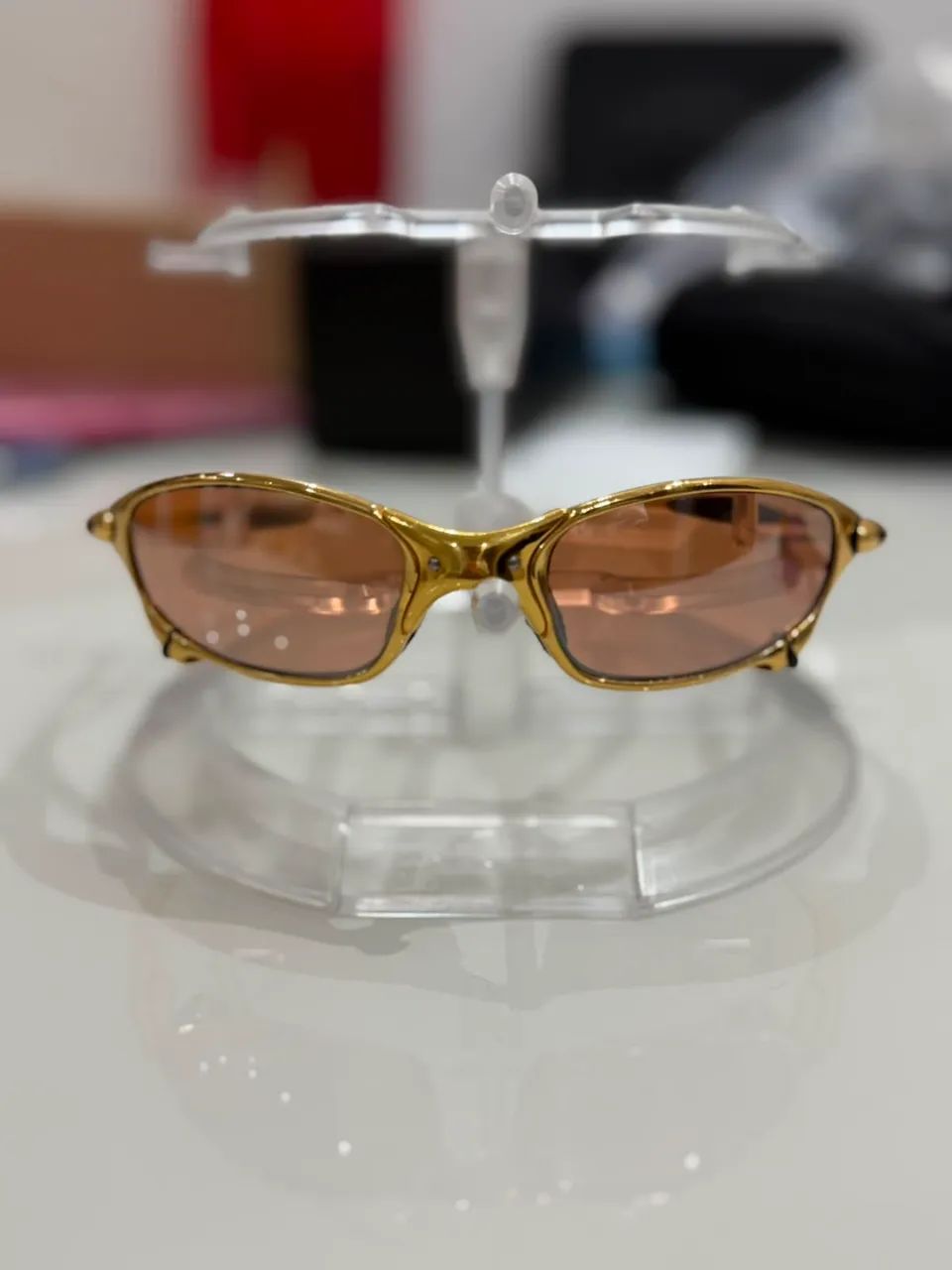 JULIET COM PERNA DE 24K COSTUM GOLD RARIDADE 