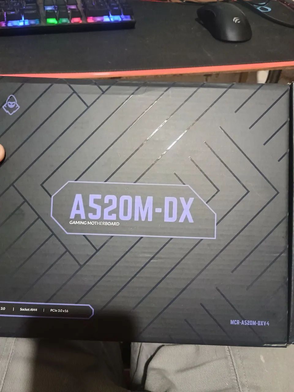 Placa mãe a520m mancer ( leia a descrição)  - Foto 2
