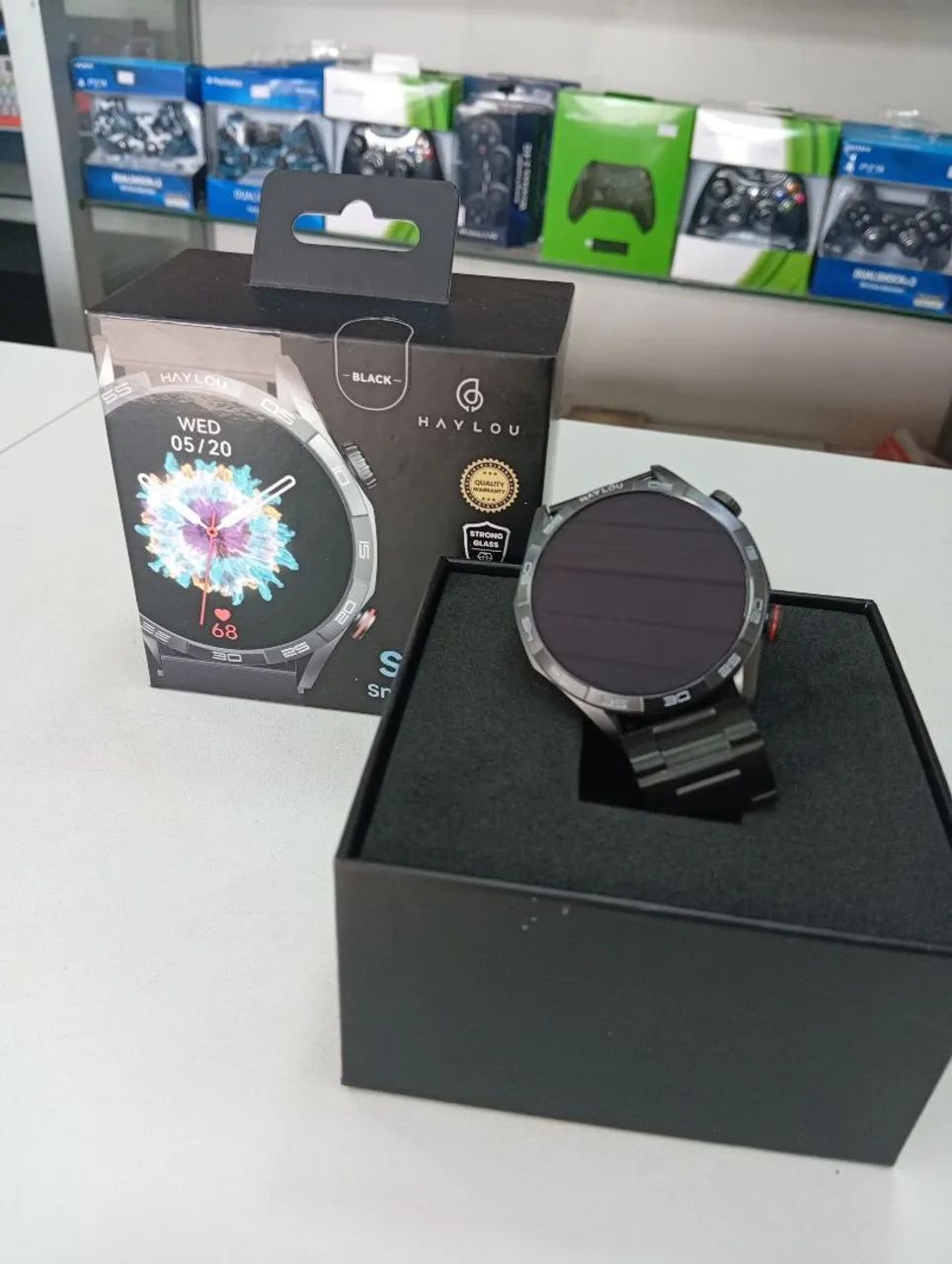 Relógio haylou NFC GPS  de metal resistência a água  - Foto 3