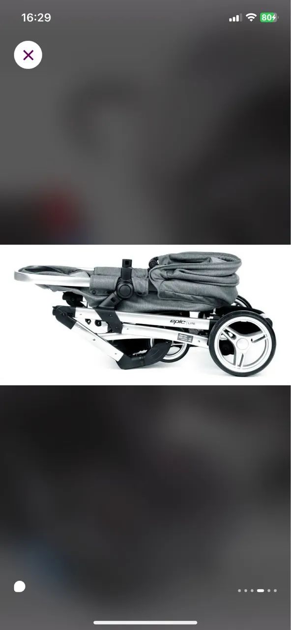 Carrinho de Bebê Travel Duo + Base Isofix