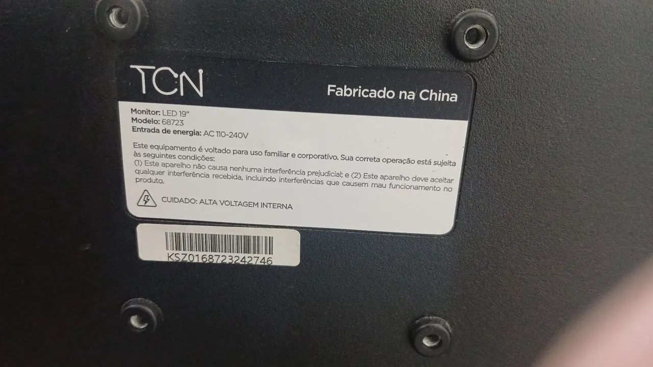 Vende-se Monitor LED 19 polegadas - Foto 2