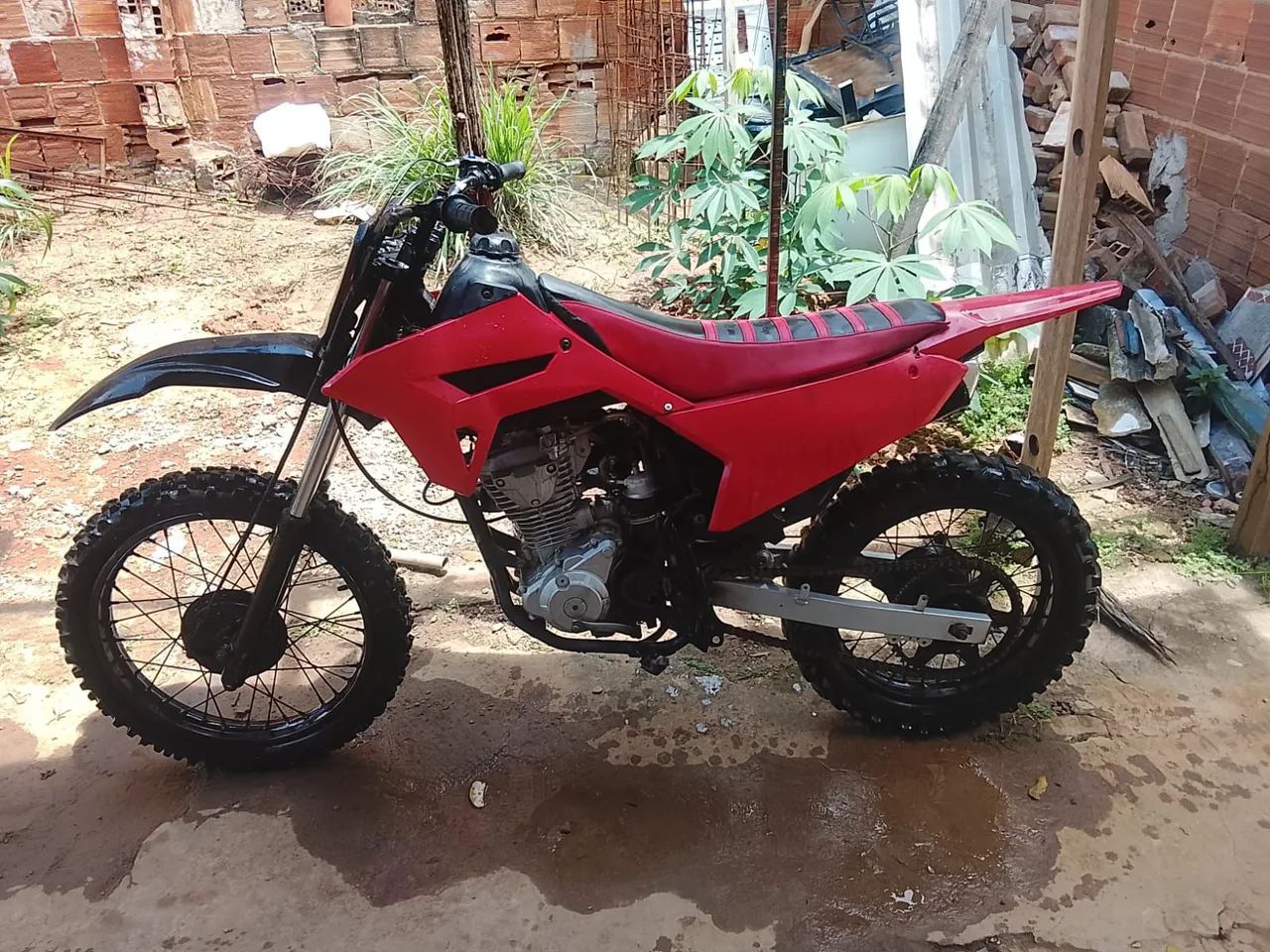 Moto para trilha com.kit da crf - Foto 5