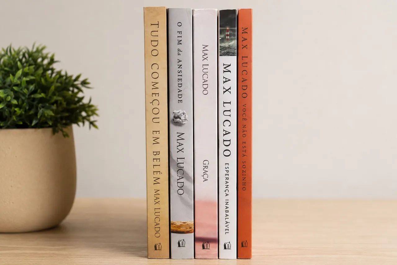 Kit de livros Max Lucado 