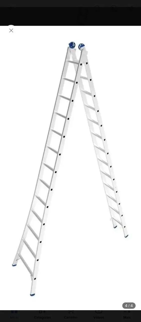 Escada de alumínio 