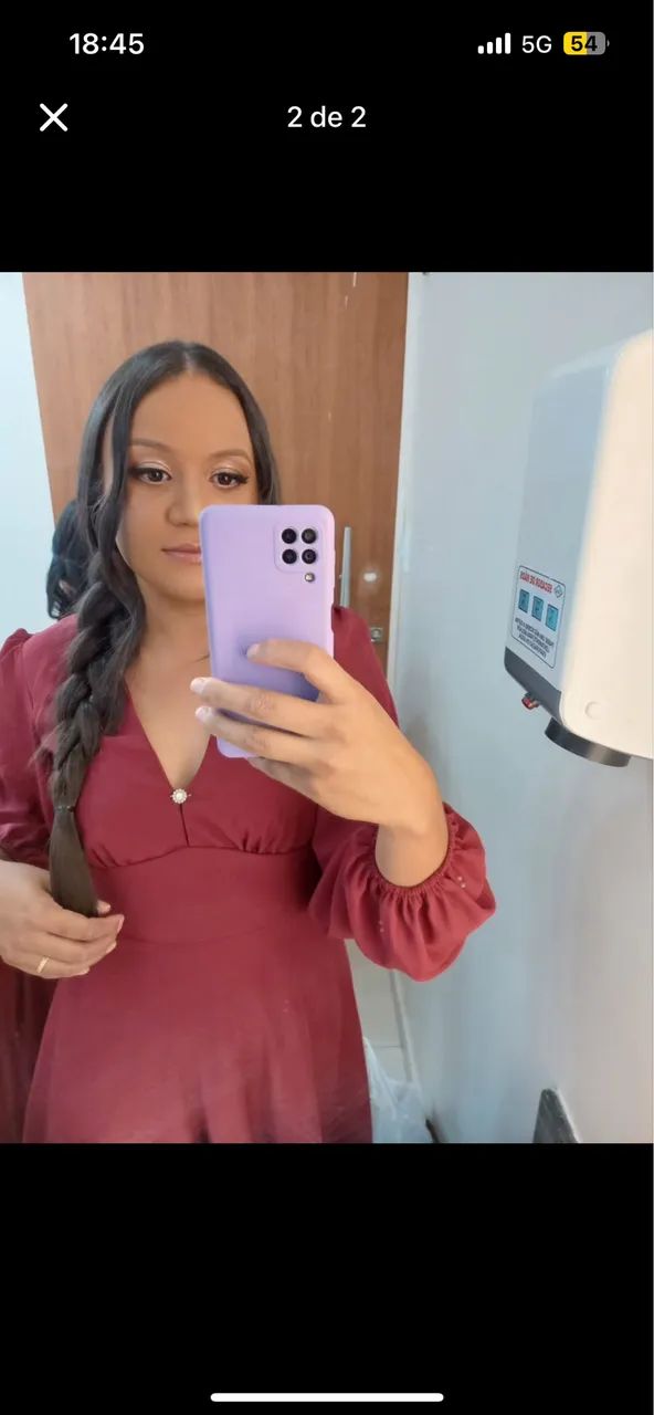 Vestido Marsala - Foto 2