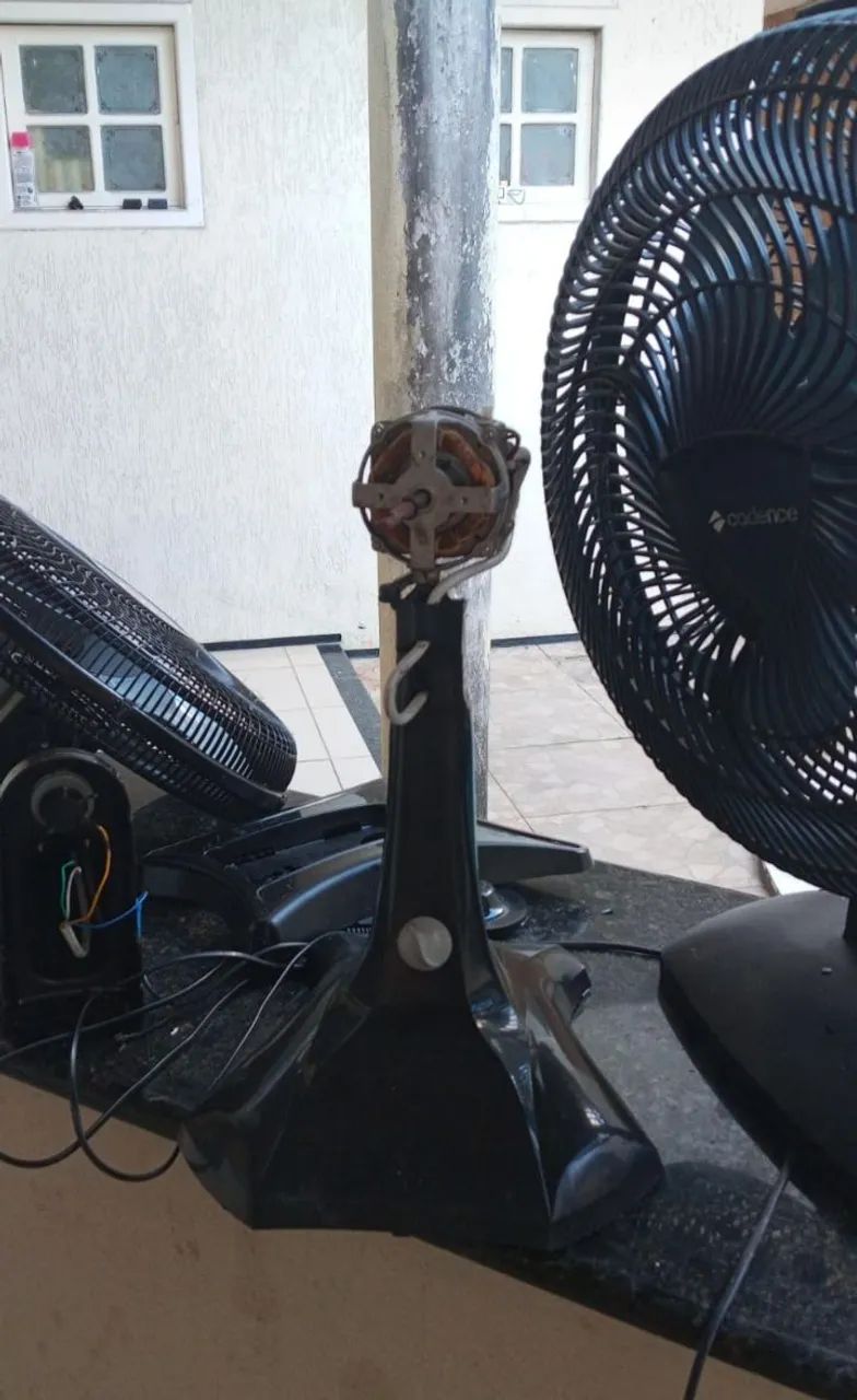 Peças de ventilador ( usadas ).  