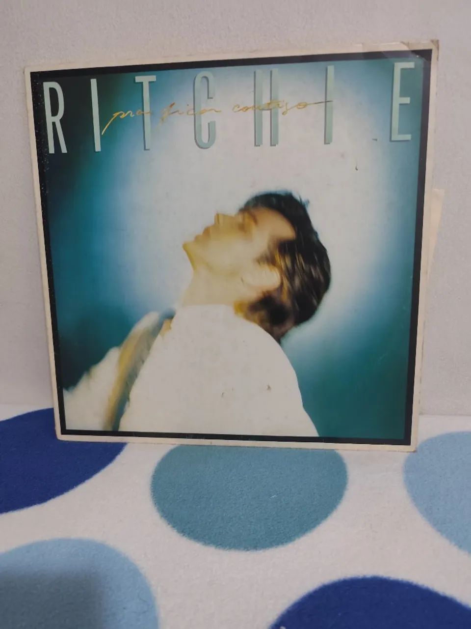 LP vinil Ritchie para ficar contigo com encarte e panfleto 