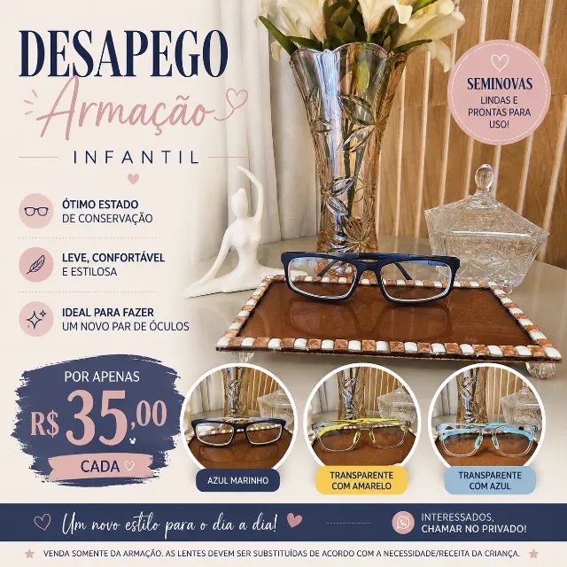 DESAPEGO Armação Infantil 