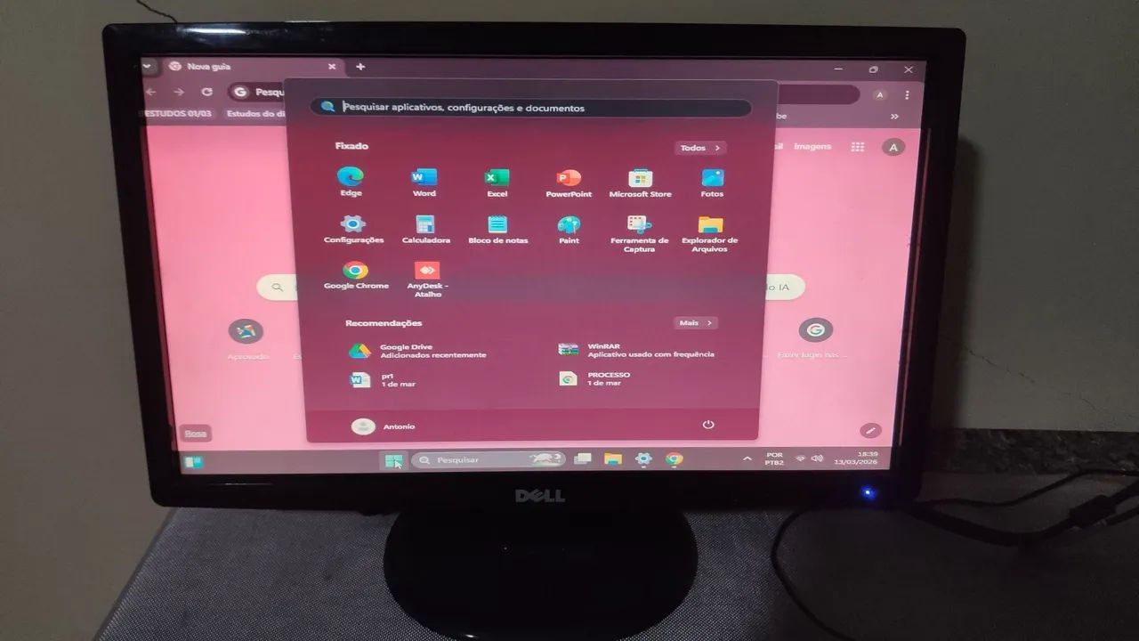 Monitor Dell 19 polegadas VGA 