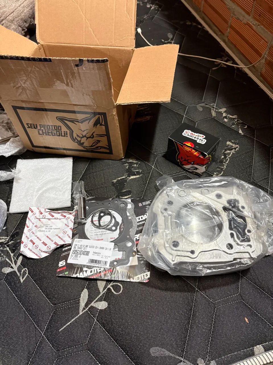 Kit preparado com comando para Sahara e 300f 