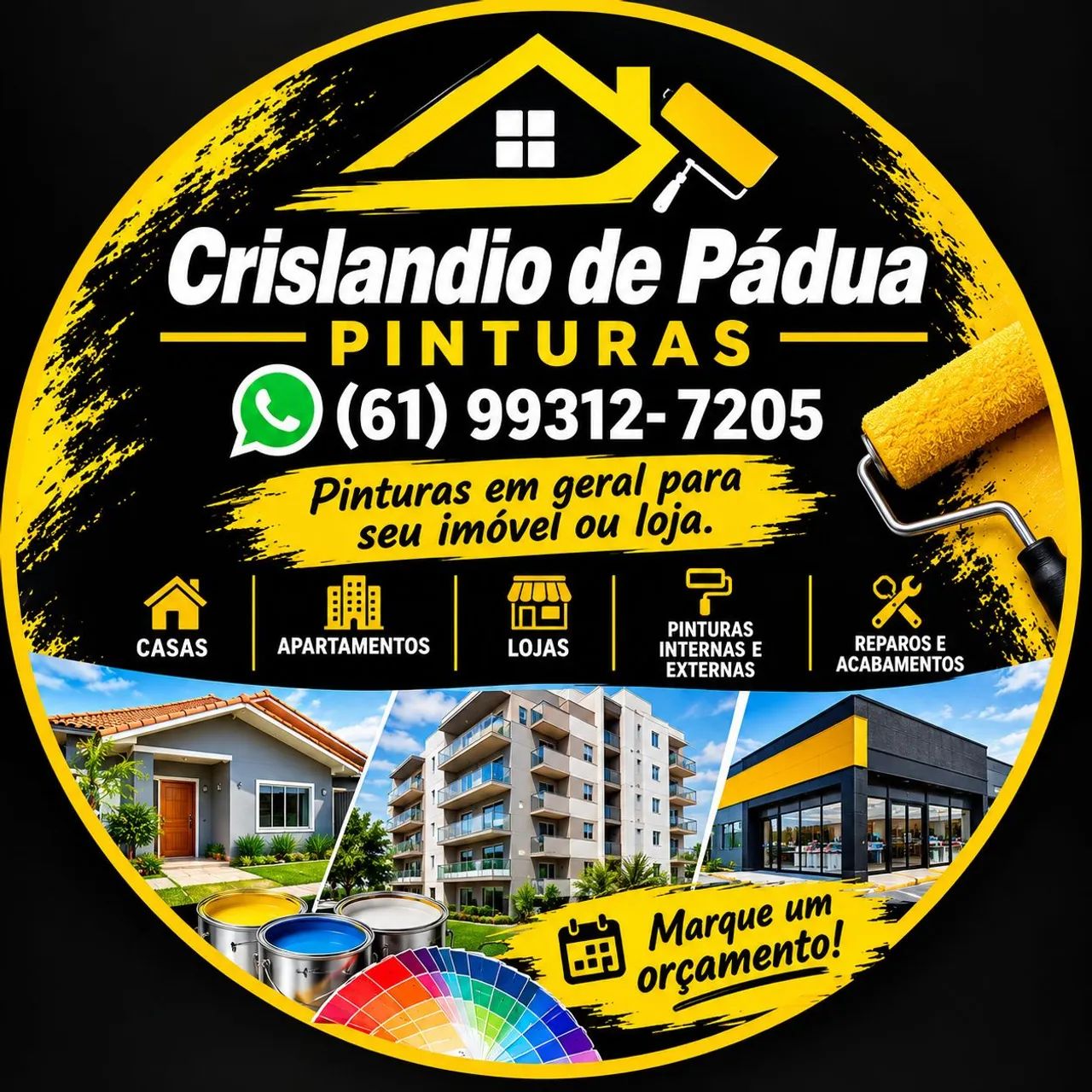 Pinturas de residências e Lojas