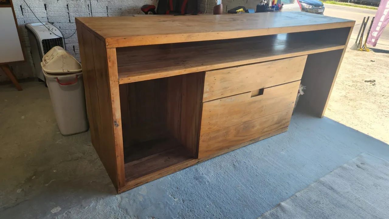 Rack de madeira rústica  - Foto 2